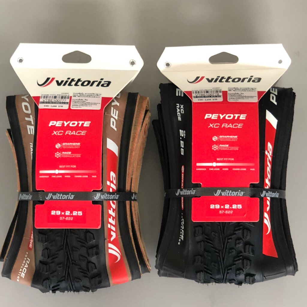 ยางนอกเสือภูเขา Vittoria Peyote xc Race 29x2.25