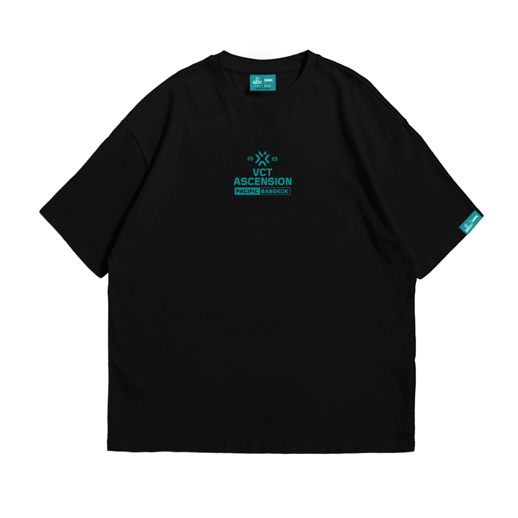 CuteBoy | Ascension Pacific 2025 // Sak Yant Tee เสื้อยืด แขนสั้น ทรงโอเวอร์ไซส์