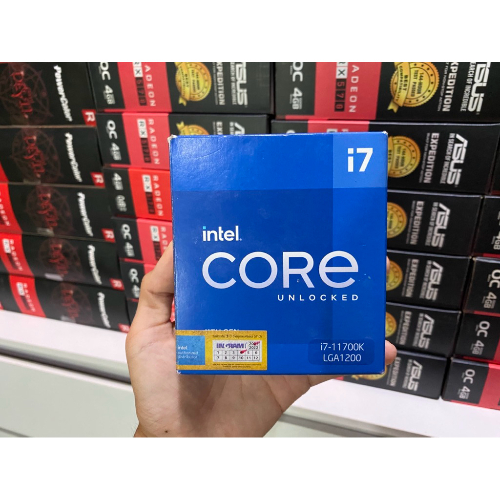 🖥️CPU intel core i7-11700K  LGA1200 GEN 11  มือสอง✅🌟