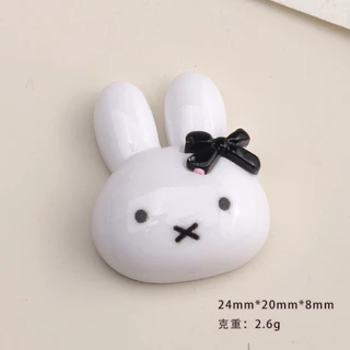 ร้านไทย 🐰🎧 ตัวติดรองเท้าลายน้องมิฟฟี่ เซ็ต 6 ชิ้น (n.55)
