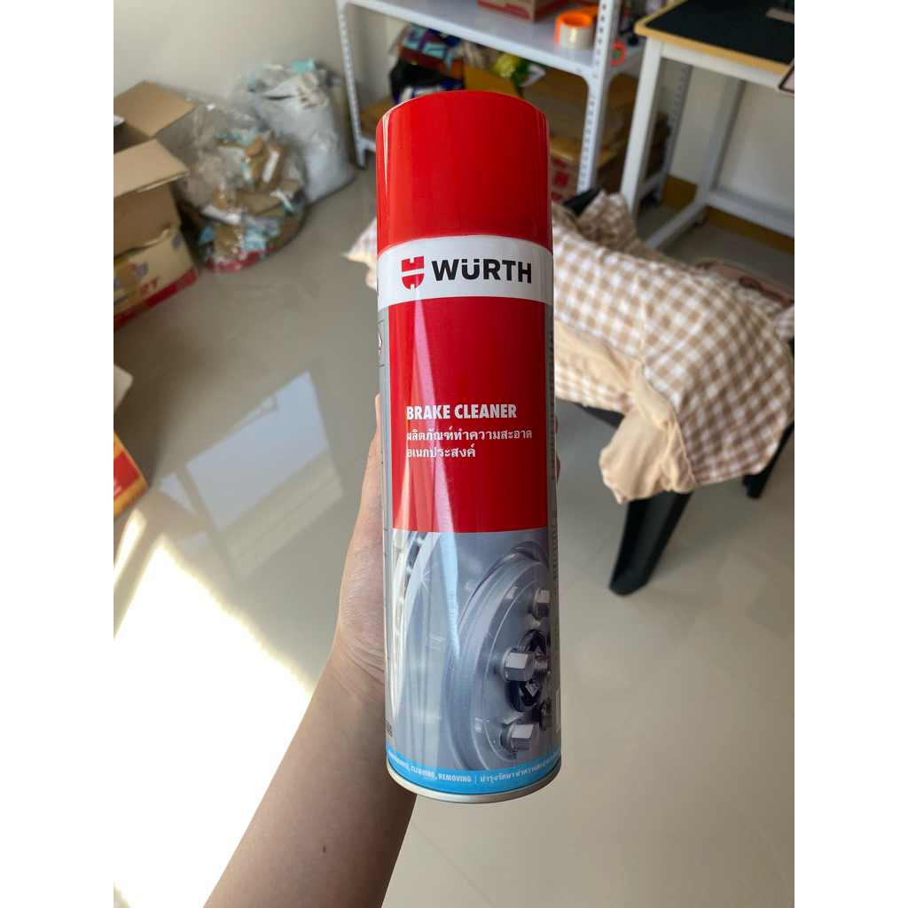 Wurth Brake cleaner สเปรย์ทำความสะอาดเบรก 500 มล.
