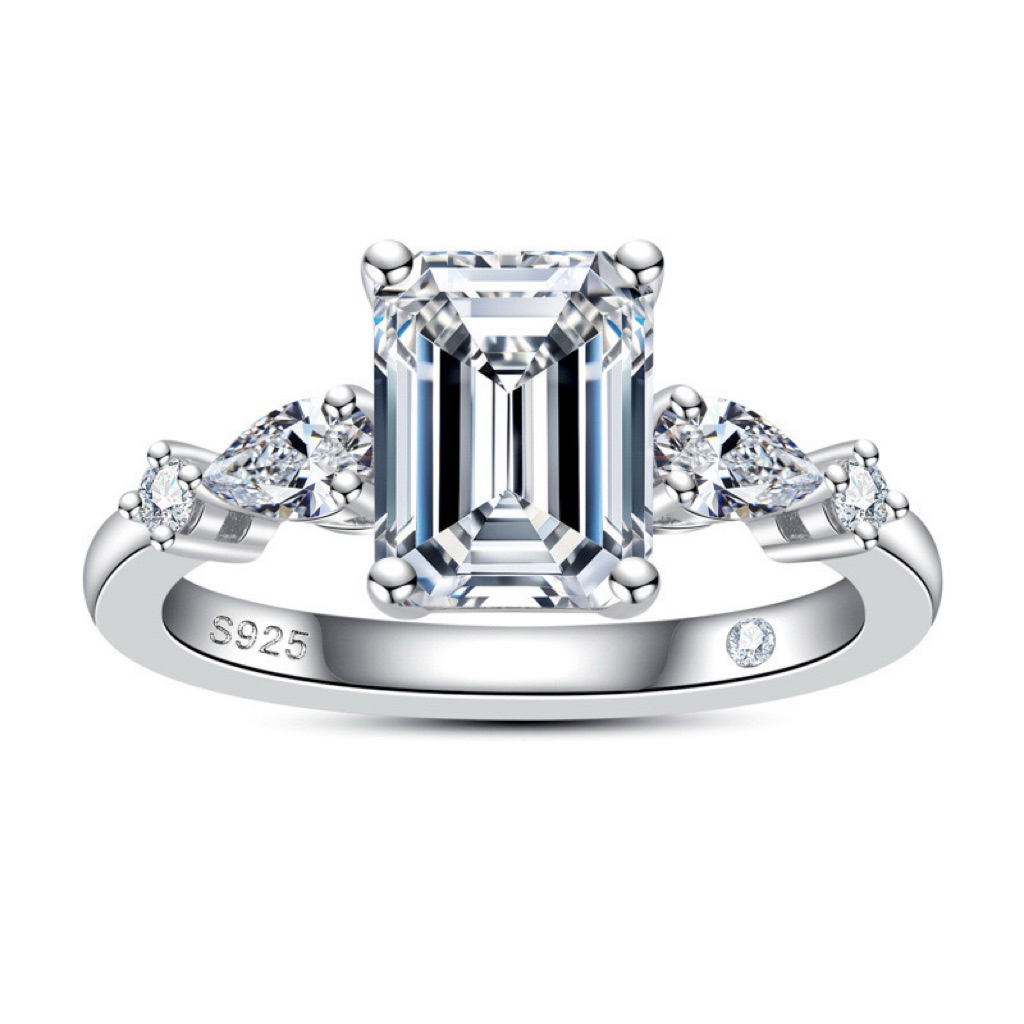 R24 แวหนเพชร Mossinite 3ct