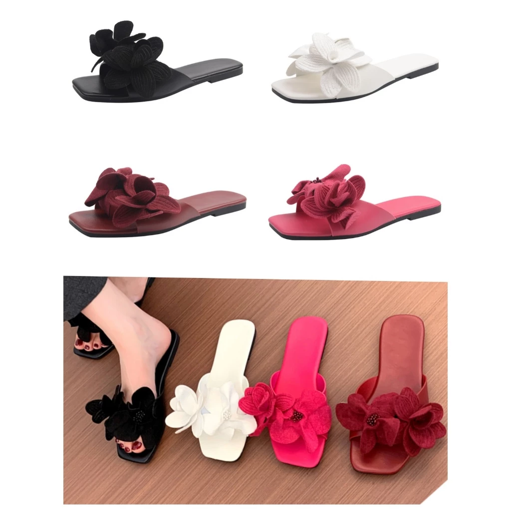 รองเท้าบัลเล่ต์ทรงแฟลตน่ารัก สวมใส่สบาย "ฉันแนะนำให้ซื้อขนาดใหญ่กว่าปกติหนึ่งไซส์"