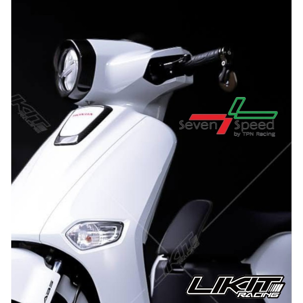 กระจกปลายแฮนด์ Seven Speed CNC งานสวย