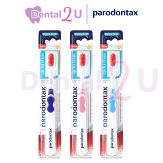 แปรงสีฟัน Parodontax extra soft รุ่น Gentle clean นุ่มมาก ลดปัญหาเลือดออกตอนแปรงฟัน
