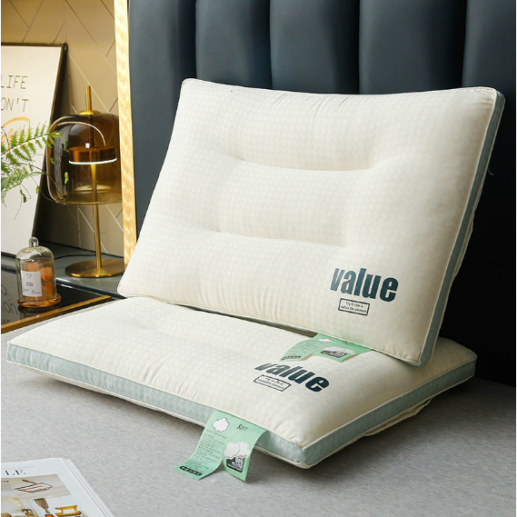 หมอนรองคอเพื่อสุขภาพ ช่วยบรรเทาอาการปวดคอ ช่วยรองรับคอ ปรับเข้ากับส่วนโค้งของด้านหลังคอ และมีดีไซน์ที่ปกป้องคออย่างสบาย