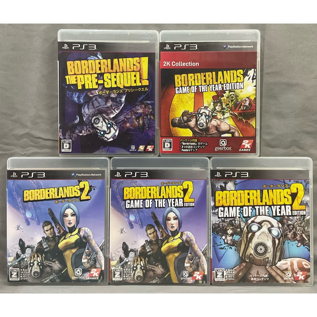แผ่นแท้ [PS3] รวมภาค Borderlands (Japan) 2 The Pre-Sequel!