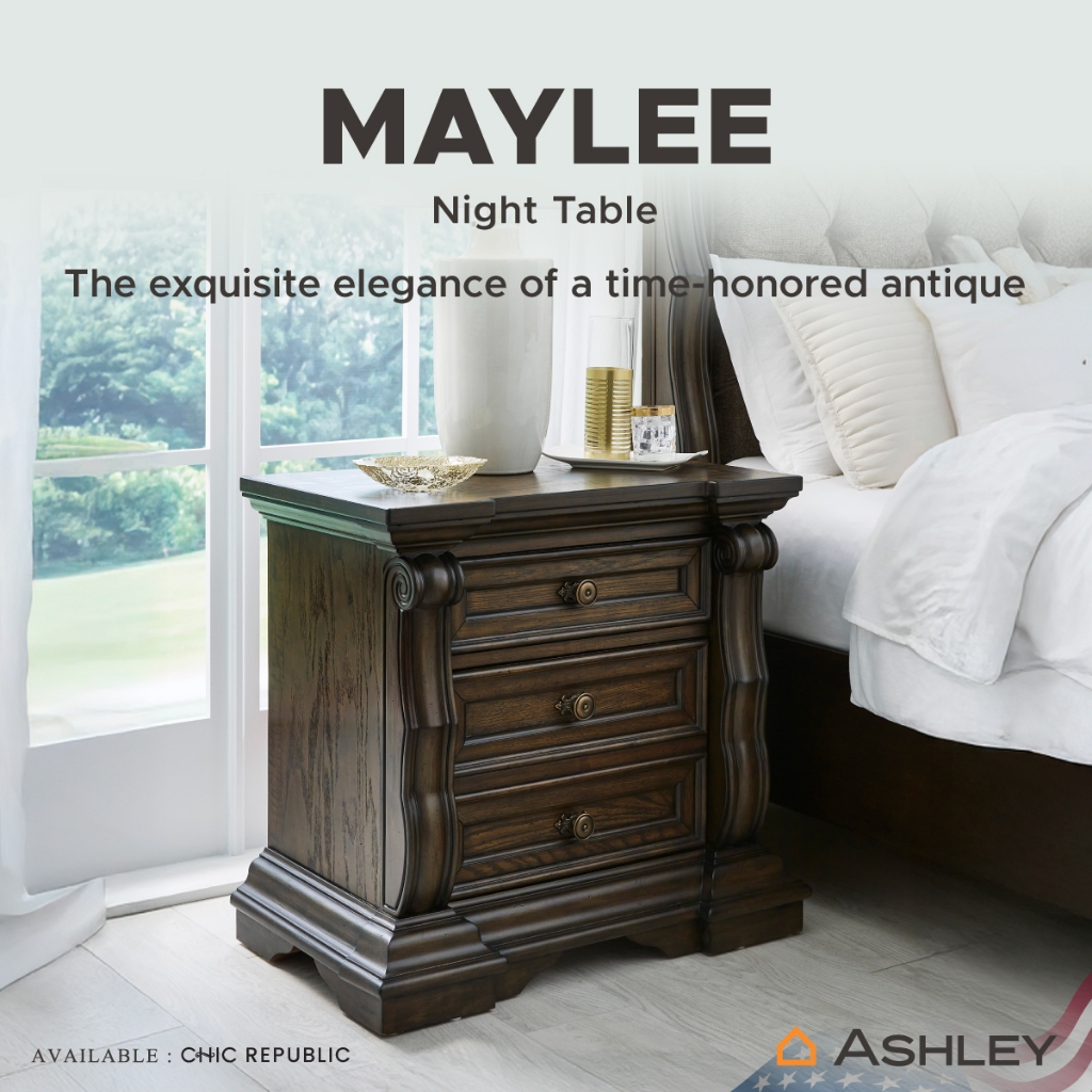 Ashley โต๊ะข้างเตียง รุ่น MAYLEE,Night Table