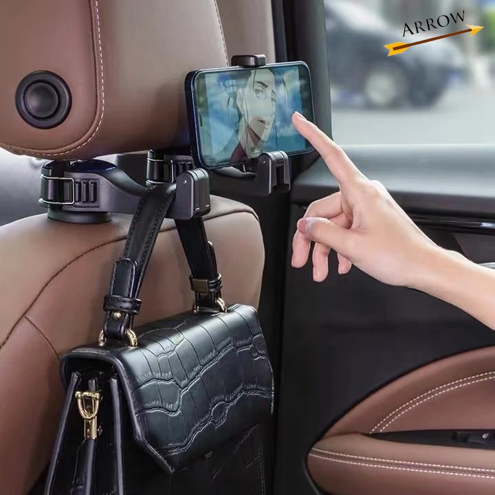 ตะขอเกี่ยวของอเนกประสงค์ในรถ หมุนได้ 360 องศา