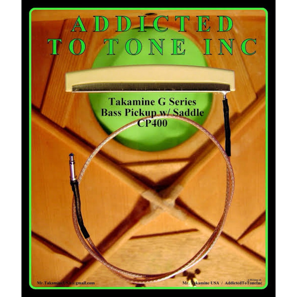 Piezo สำหรับTAKAMINE และOvation - CAPTEUR PIEZO + SILLET CPT124 Capteur + Sillet Takamine  - Longueu