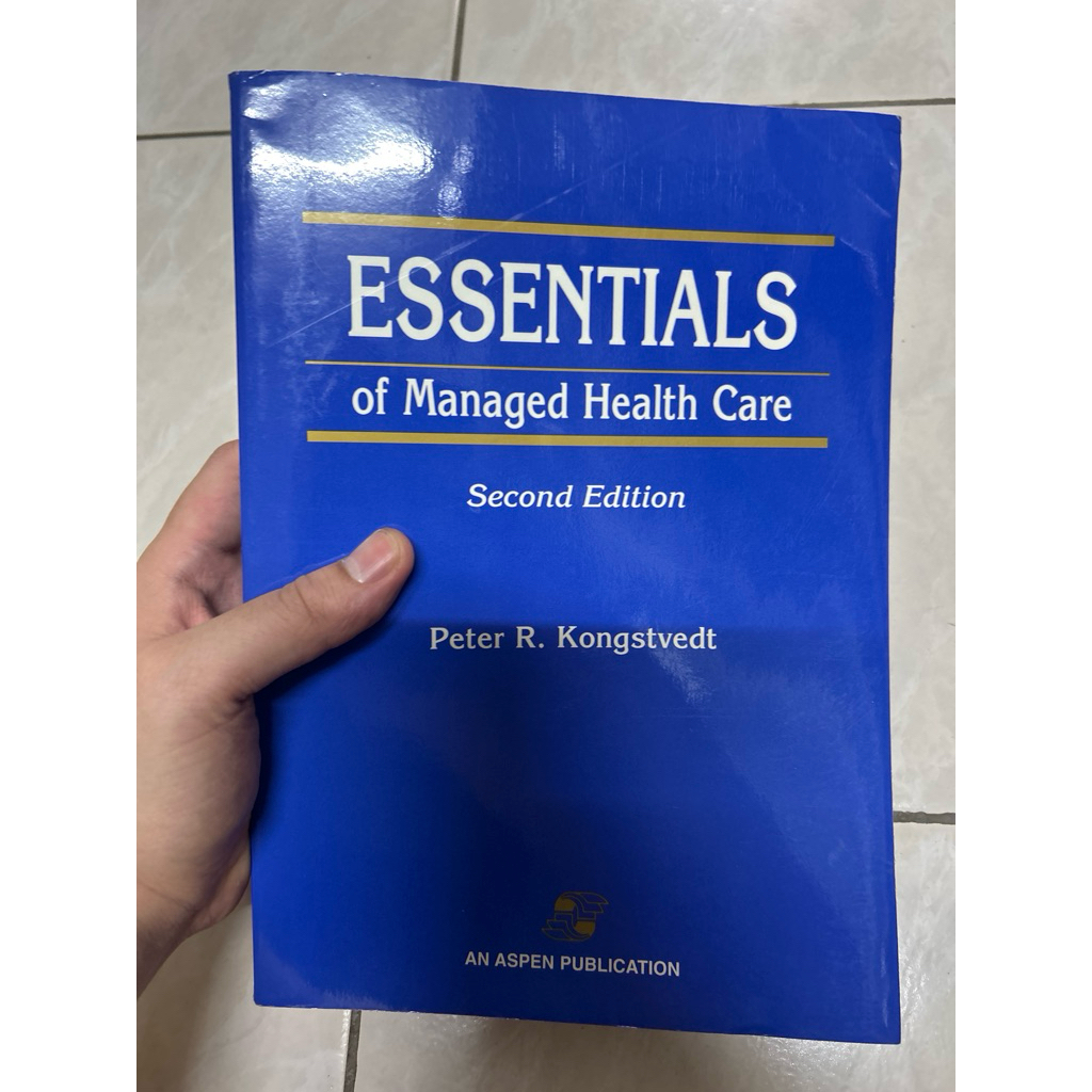 essentials of managed health care มือสอง