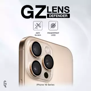 ฟิล์มป้องกันเลนส์กล้อง GZ Lens Defender สำหรับ iPhone 16 / 16Plus / 16Pro / 16ProMax