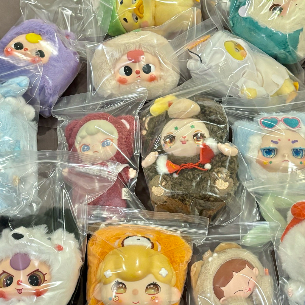 🔶 มือสองไม่มีการ์ดเเละกล่อง 🔶 รวมตุ๊กตาต่าง ๆ Kimmon, Lokiki, Babythree, Upset Duck, Billie, Yooki