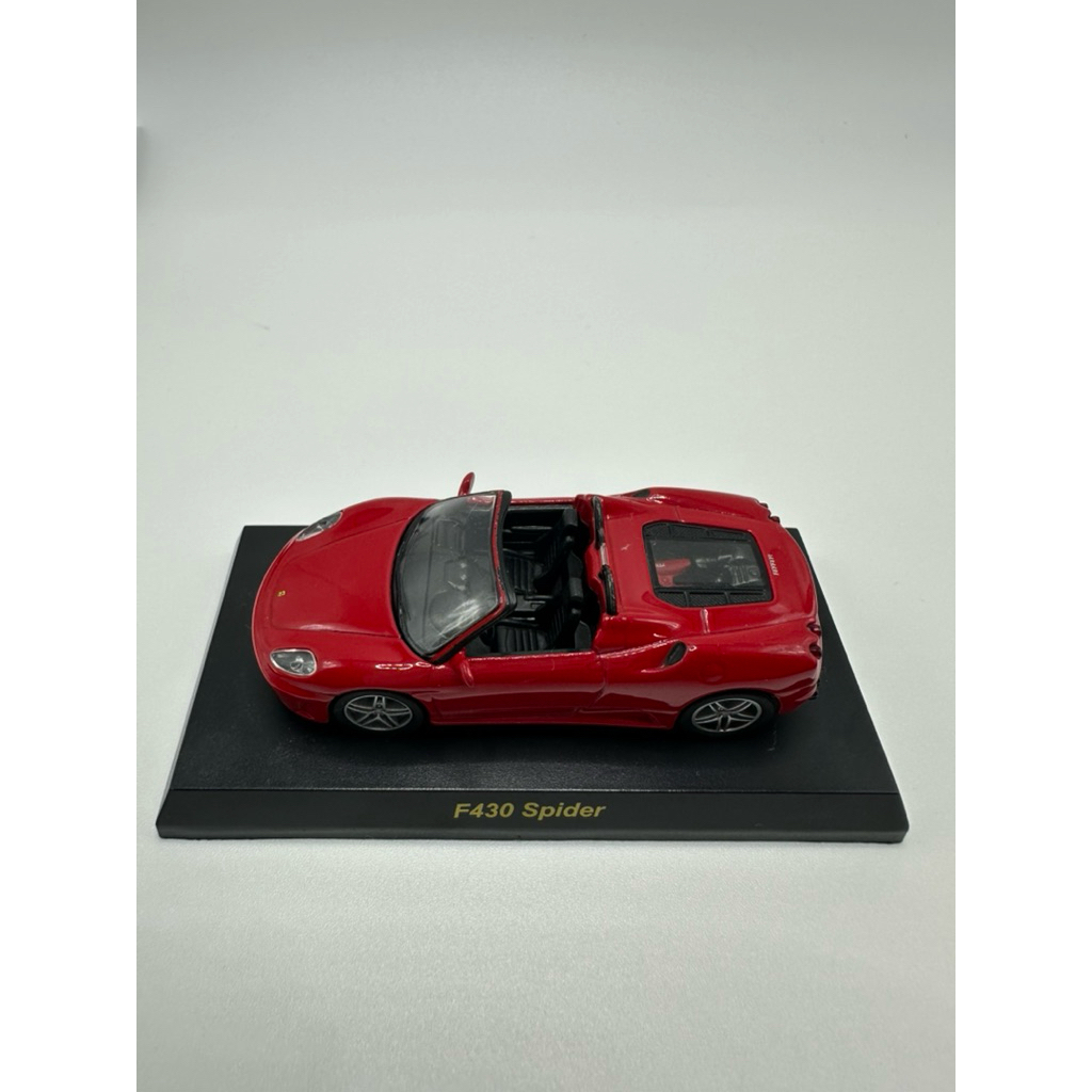 โมเดลรถเฟอรารี่ Ferrari / F430 Spider / 1/64 Diecast Car / Kyosho