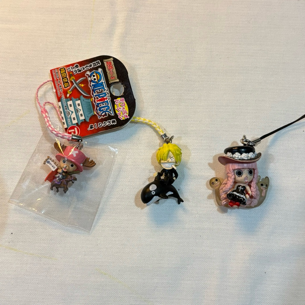 พวงกุญแจ วันพีซ ชอปเปอร์ ซันจิ เพโรน่า onepiece