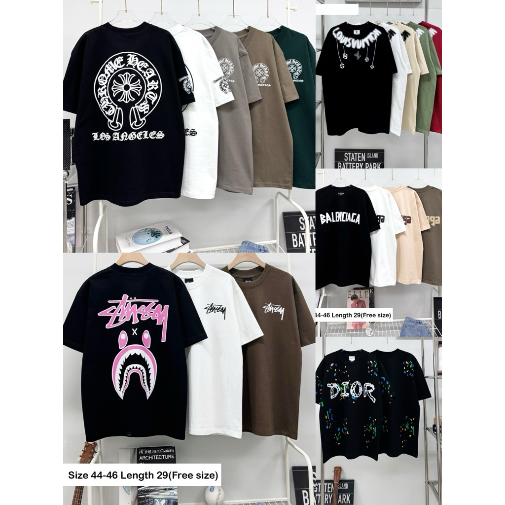 •เสื้อยืดOversize รวมแบรนด์อก44-46