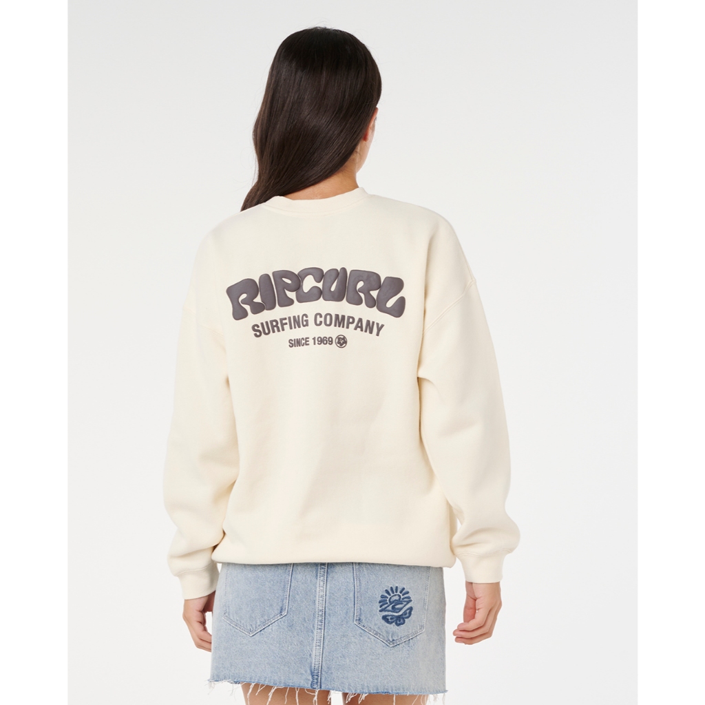 RIPCURL  เสื้อกันหนาวผู้หญิง 0AMWFL SURF PUFF INSPIRED CREW 2025-S2 ราคา ถูกที่สุด ดีลบีเคเค รูปภาพหลัก