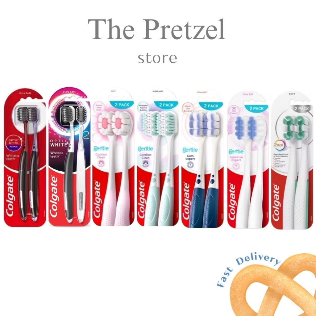 Colgate แปรงสีฟันคอลเกต ช่วยขจัดคราบผิวฟัน เพื่อให้ฟันขาว