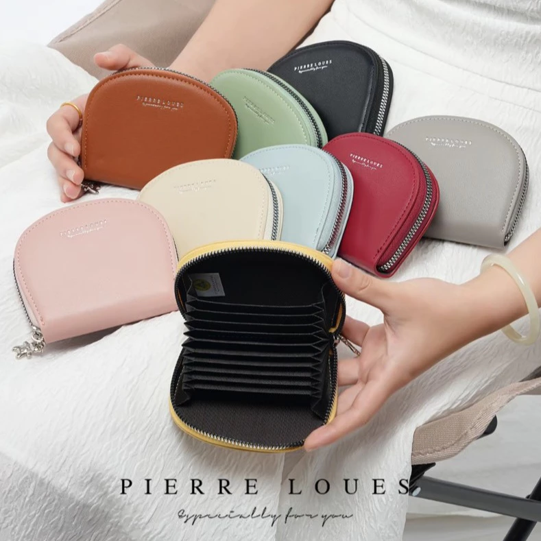 กระเป๋าสตางค์ขนาดพกพา ใส่เหรียญ+ธนบัตร มี 10 ช่องการใช้งาน พร้อมส่งในไทย มีบริการส่งด่วน Z-024