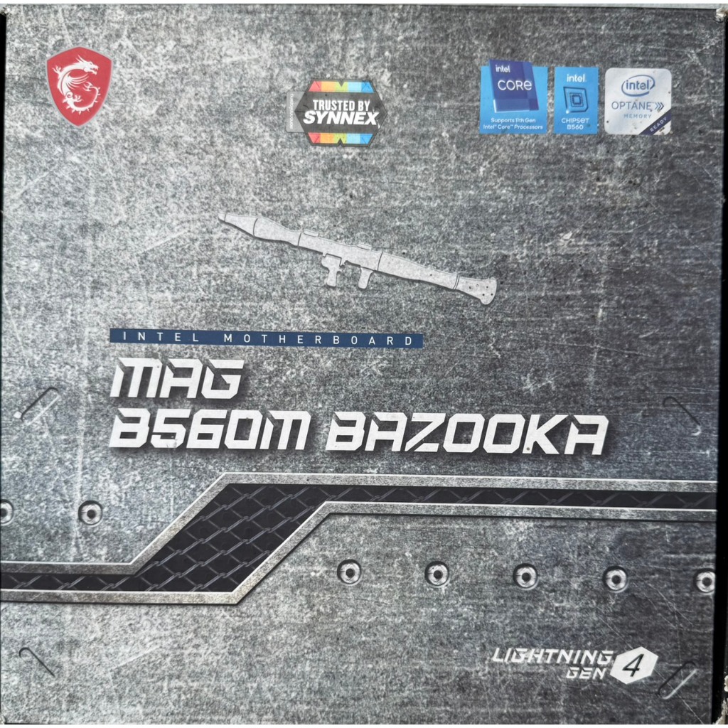 MAINBOARD (เมนบอร์ด) 1200 MSI MAG B560M BAZOOKA มือสอง