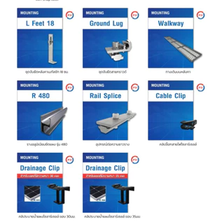 แพ็ค 10 ชิ้น/20ชิ้น PSI คลิปล็อกสายไฟโซลาร์เซลล์ Cable Clip ผลิตจาก พลาสติก ABS