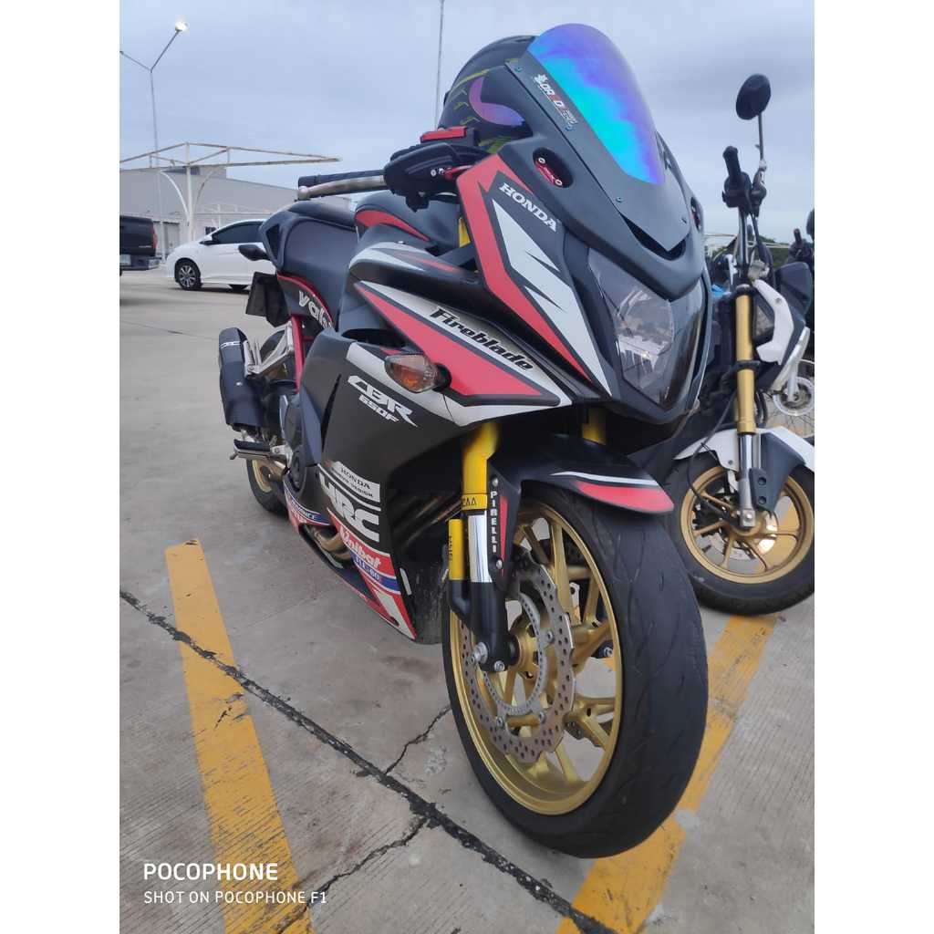 FAKIE แผ่นปิดรูกระจก รุ่น CBR150R CBR250R CBR300R  | CBR500R CBR650R CBR650F | DEMON150GR GR200R - รูปที่ 4
