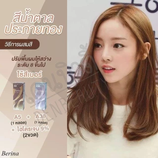 เบอริน่า A1 - A47 สี ย้อม ผม Berina hair color น้ำยา เปลี่ยน สี