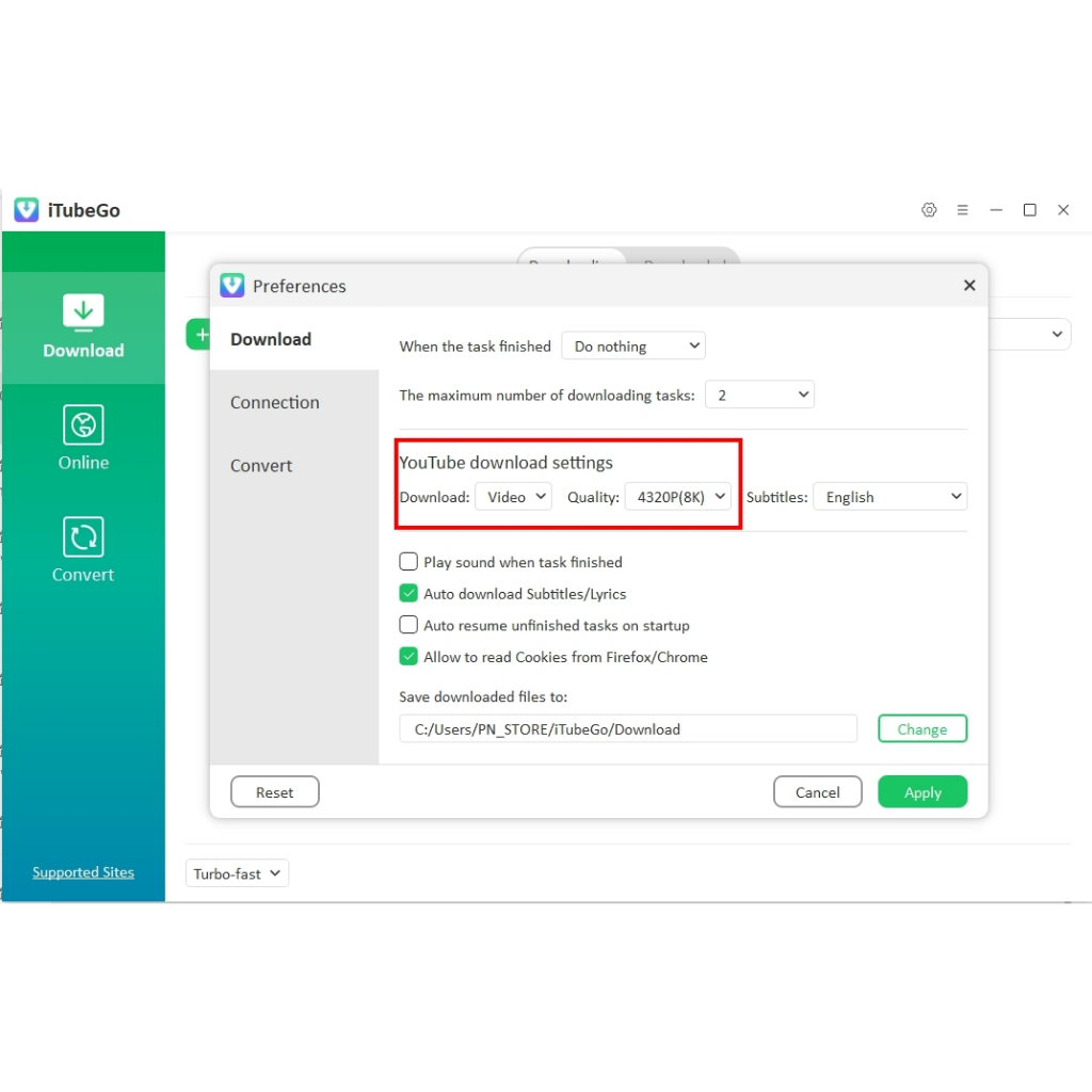 iTubeGo YouTube Downloader 2026 โปรแกรมดาวน์โหลดวิดีโอสำหรับ Win และ Mac - รูปที่ 2