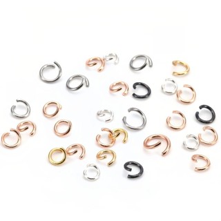 ห่วงกลม (วัดขนาดรวมขอบ) เลือกขนาดด้านในนะคะ  (10 กรัม/แพ็ค)