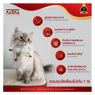 อาหารแมว แม็กซิม่า MAXIMA 10kg (1โลx10ถุง)