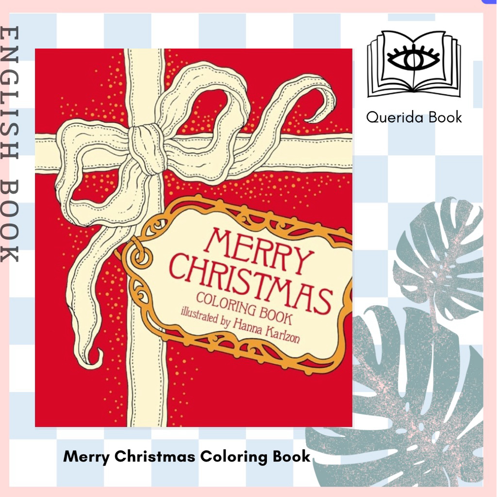 [Querida] หนังสือภาษาอังกฤษ Merry Christmas Coloring Book