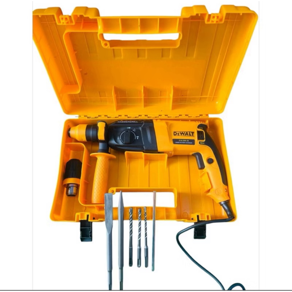 สว่านโรตารี่ 2-26DFR DEWALT สว่านโรตารี่ สว่านเจาะปูน 3 ระบบ 2300W DEWALT สว่านกระแทก สว่าน ขนาด 26 