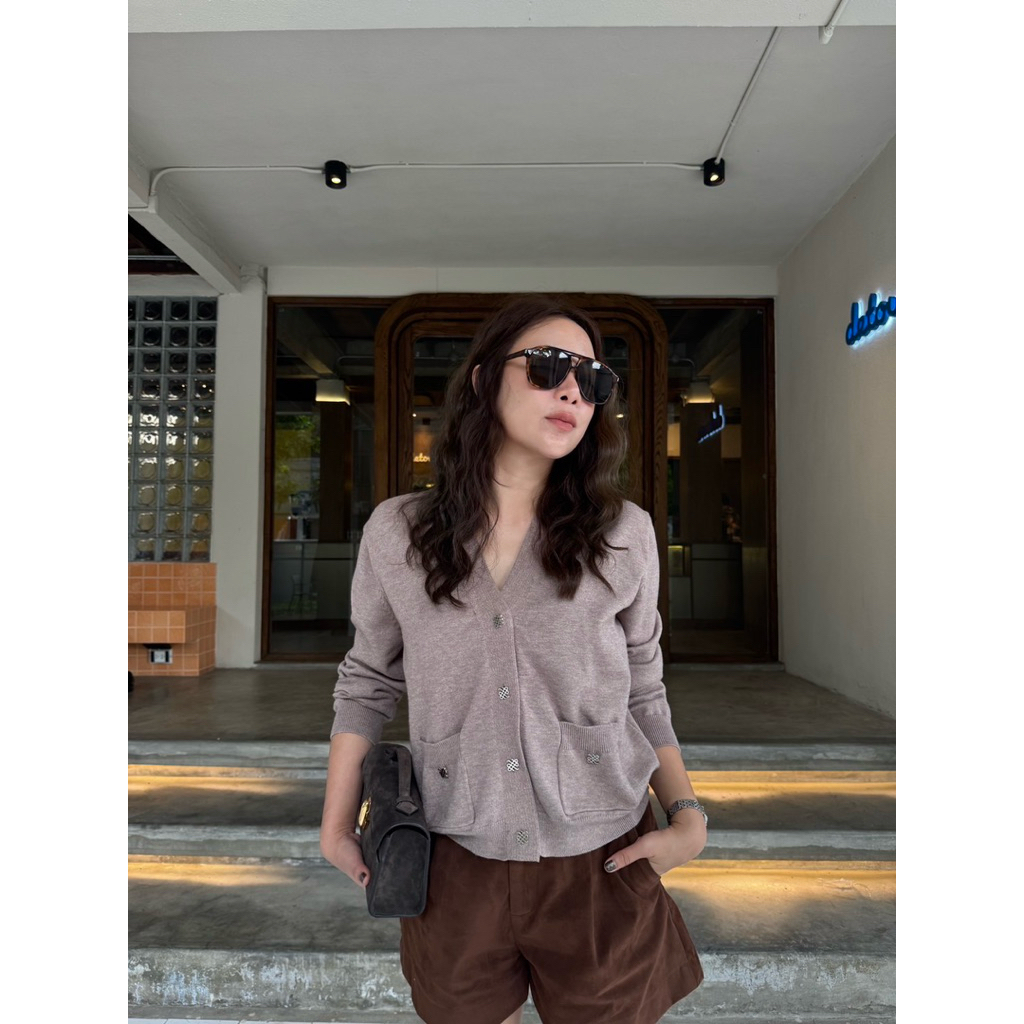 VRT -Pocket Logo Cardigans (VRT Basic)