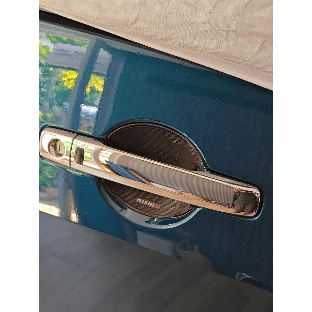 กันรอยเบ้ามือเปิดนอก Serena C27, Serena C28 แท้ Nissan Nismo 2 ชิ้น