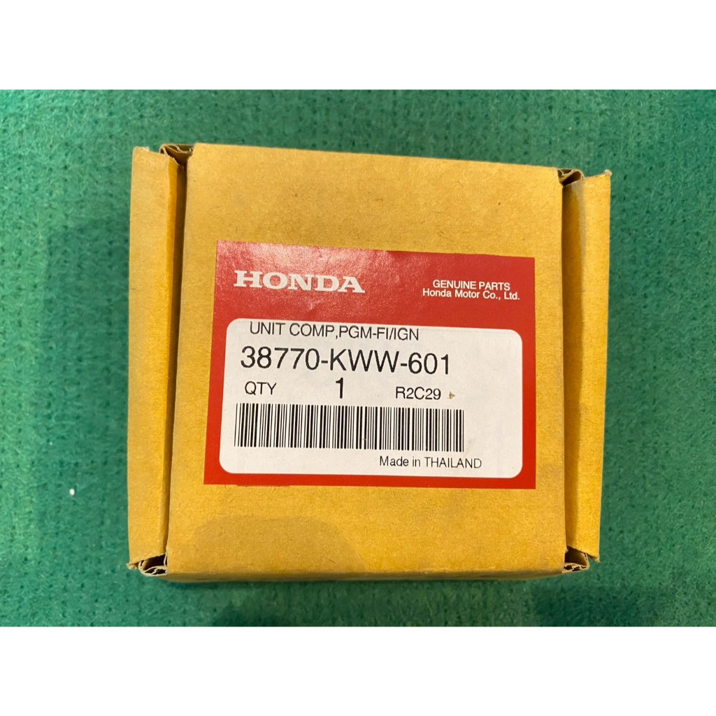 38770-KWW-601	กล่องควบคุมการทํางานของเครื่อง	เวฟ110