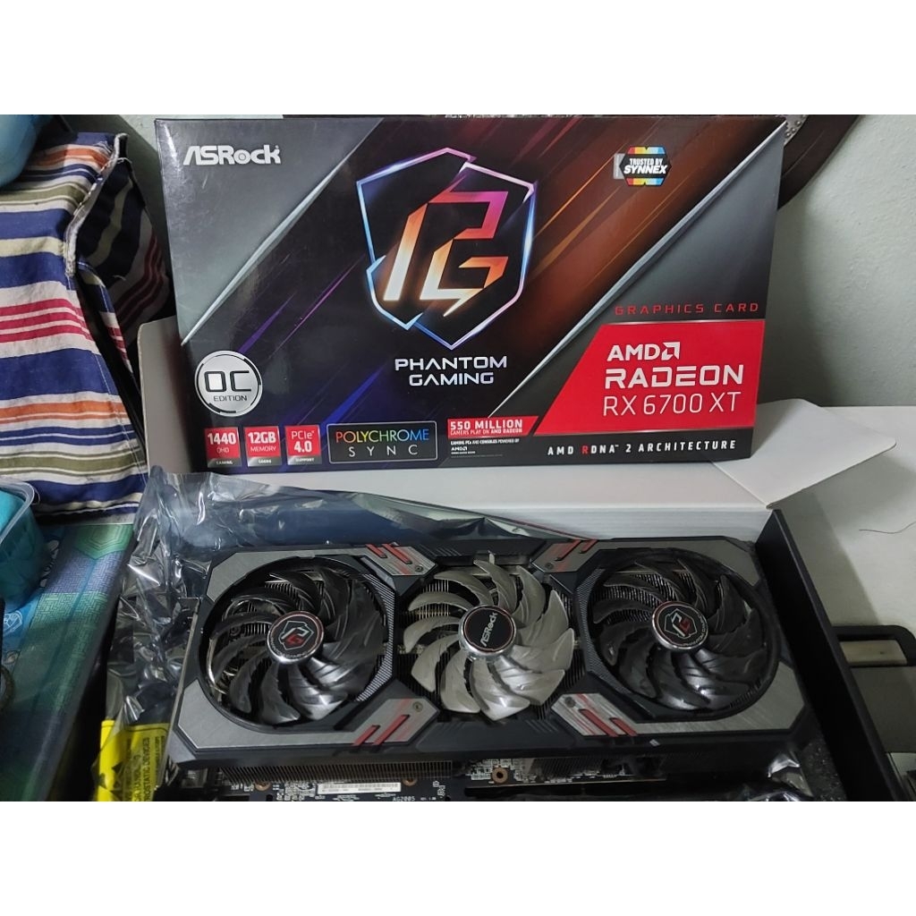 RX 6700 XT  Phantom Gaming  มือสอง