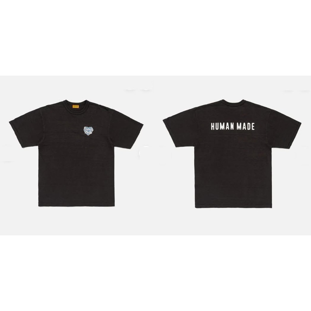 Ready to ship! HUMAN MADE Heart Graphic T-Shirt Black Size : M 4,790.-