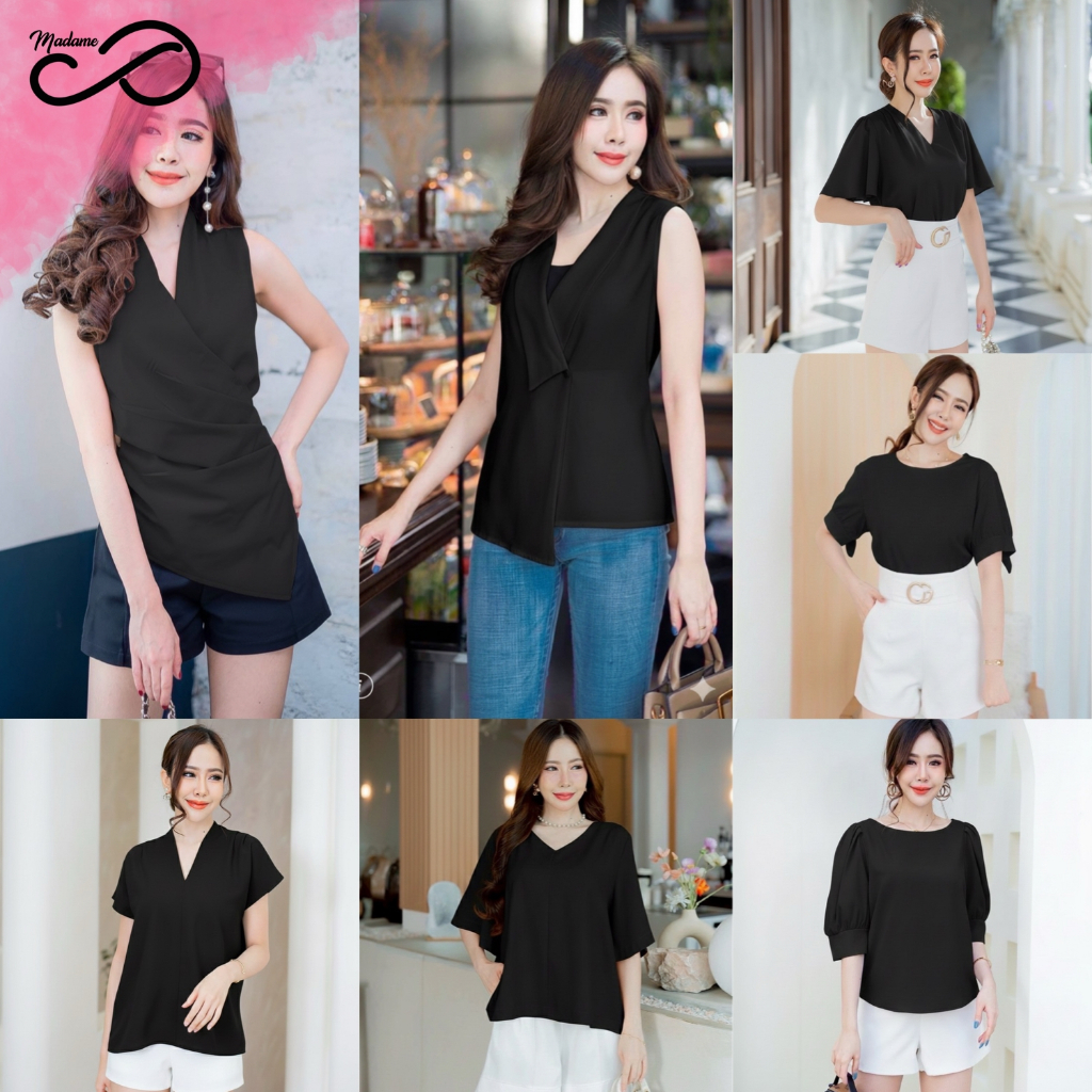 Madame proud รวมงานเสื้อดำ งานไว้อาลัย เสื้องานศพ อกเล็ก อกใหญ่ งานป้าย proud by up