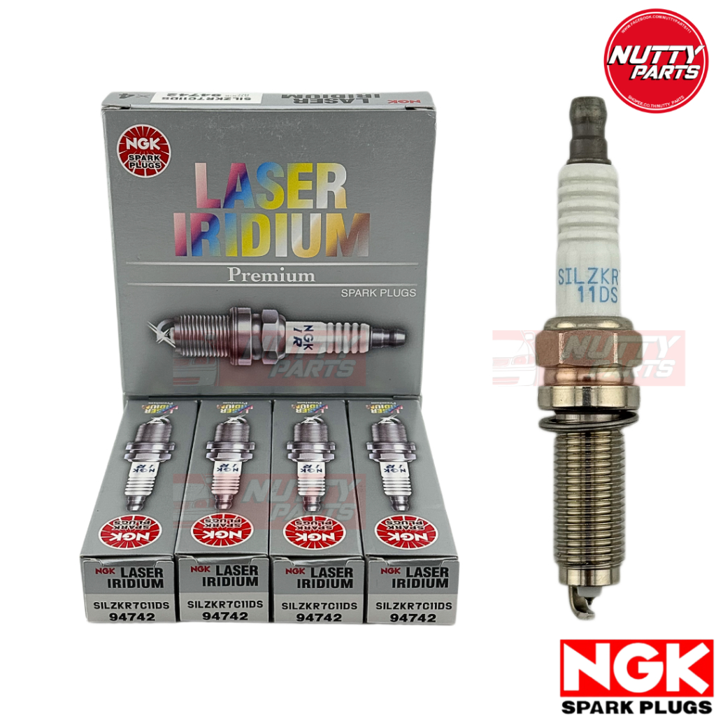 หัวเทียน NGK LASER IRIDIUM HONDA CIVIC FB FC 1.8L ปี 12-19,HR-V 1.8L,ACCORD 2.0L ปี13-19,CR-V 13-17 