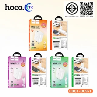 ชุดชาร์จเร็ว HOCO DC97T หัวชาร์จไทป์ซี สำหรับ iOS/Type-C ชาร์จเร็ว PD20W fast charging จ่ายไฟ 20W