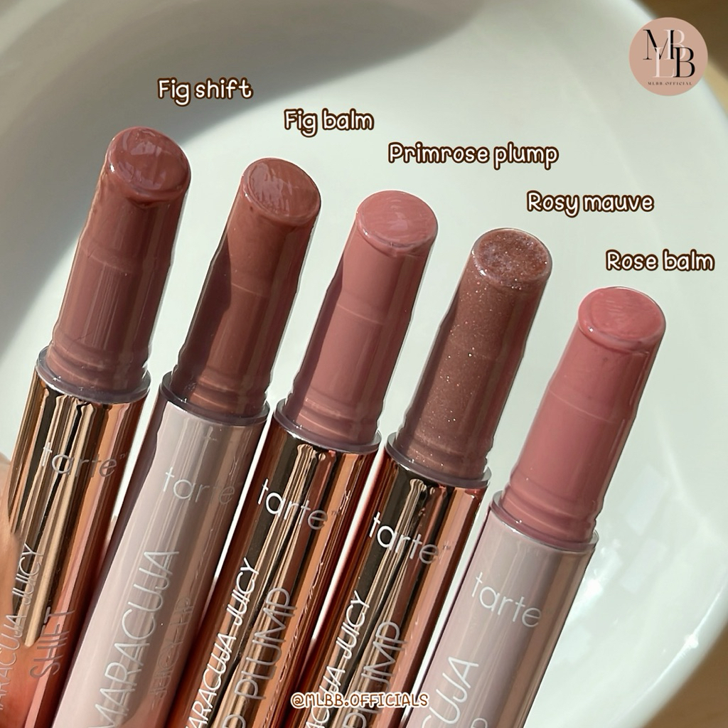 MLBB🥨 Tarte maracuja juicy shimmer glass lip plump ลิปชิมเมอร์ทุกสี