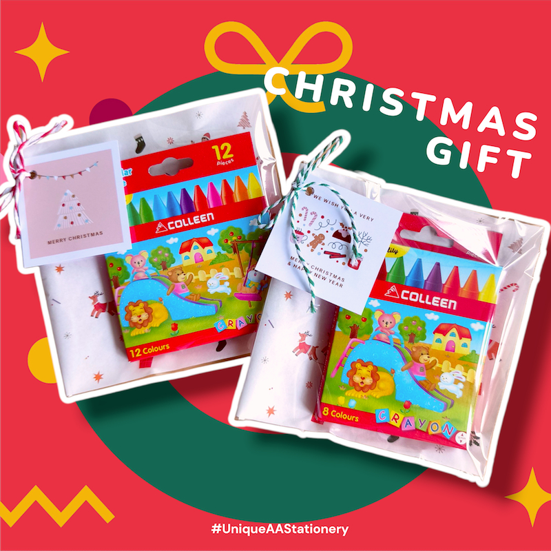 🎁ชุดของขวัญแจกปีใหม่🎁 Colleen Crayon Colors สีเทียน สำหรับเด็ก