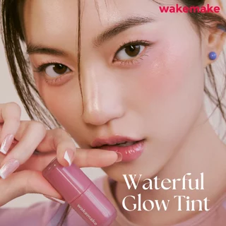Wakemake Official | Waterful Glow Tint ลิปทินต์บางเบา ติดทน สีสวยชัด ปากฉ่ำ