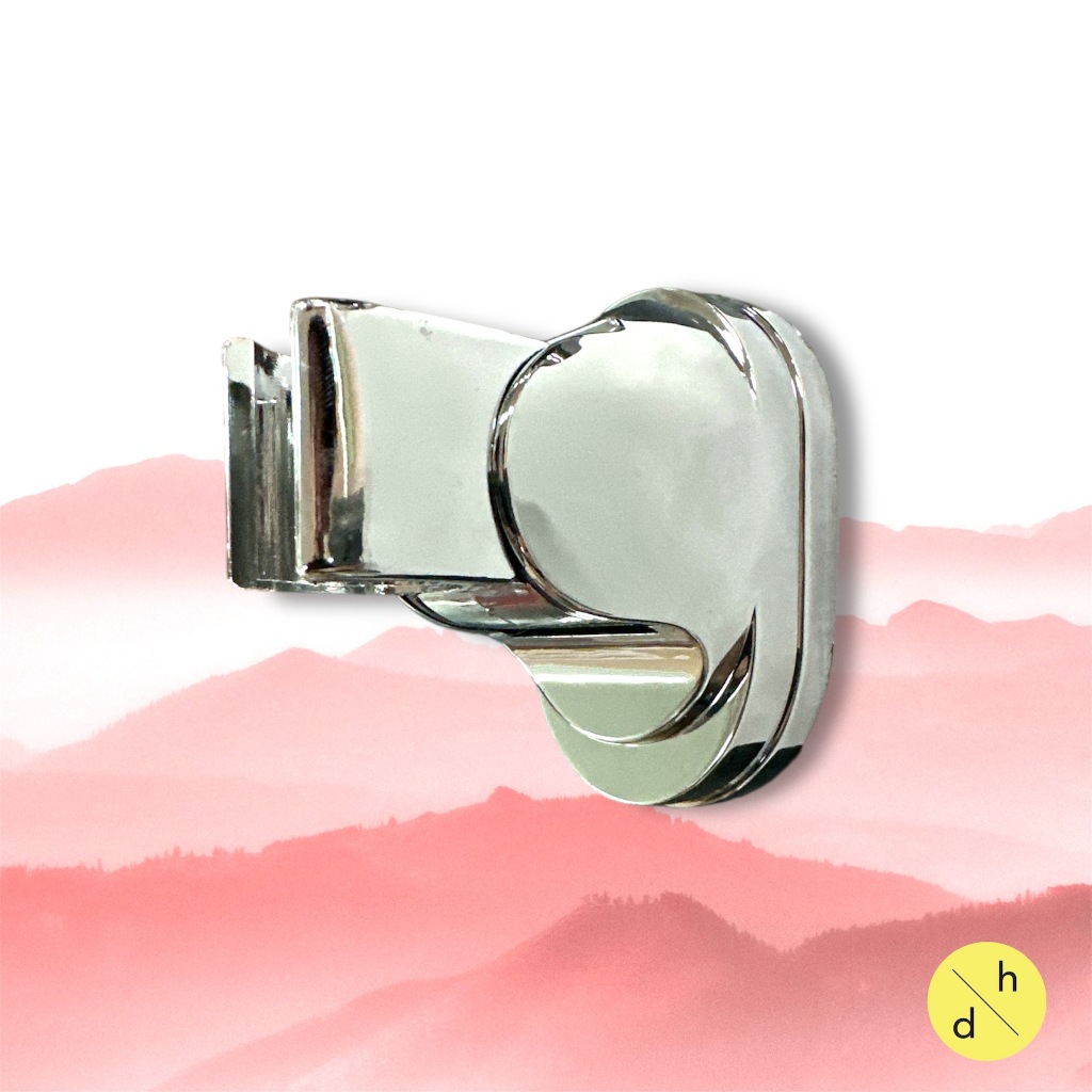 KUDOS -ขาเสียบฝักบัวแบบปรับได้ สีโครมเงิน