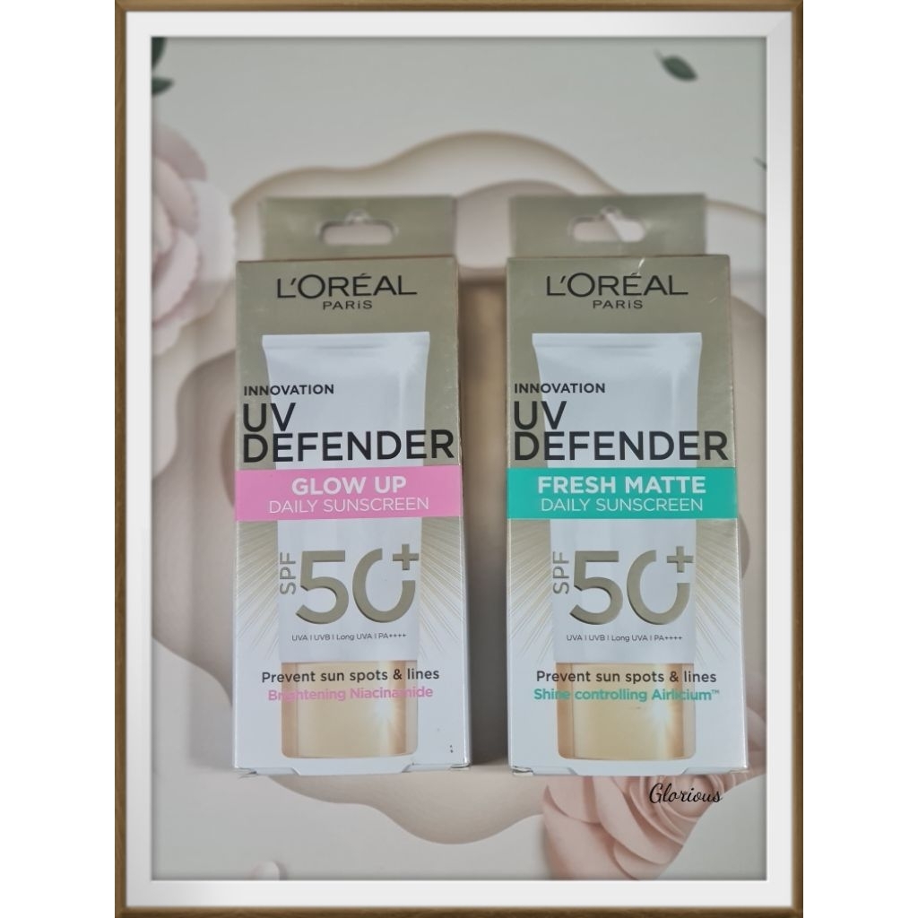 L'Oréal Paris UV Defender Daily Sunscreen​  50​ml  ของแท้​ พร้อมส่ง