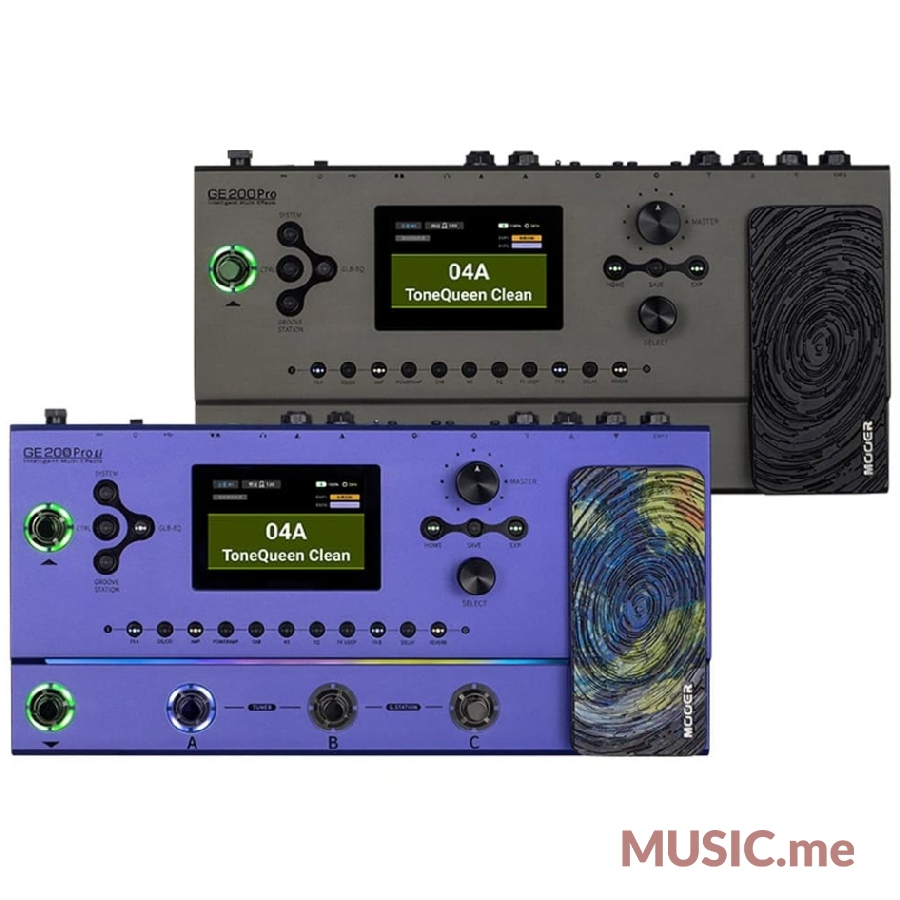 เอฟเฟคกีตาร์ Mooer GE200 Pro/Pro Li Intelligent Multi Effects I ผ่อน0% นาน10เดือน