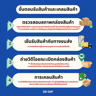 (50ใบ/แพ็ค) แก้ว PET ทรงตรง ปาก 98 ขนาด 14 ออนซ์(420ml) เนื้อใส แข็ง หนาพิเศษ คุณภาพดี