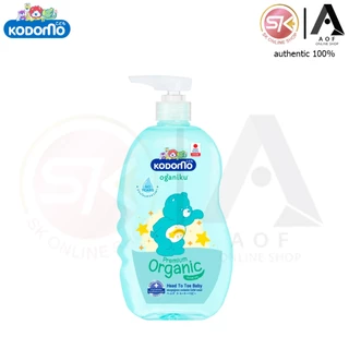 Kodomo โคโดโม เฮดทูโท สบู่เหลว อาบและสระ 360 มล.