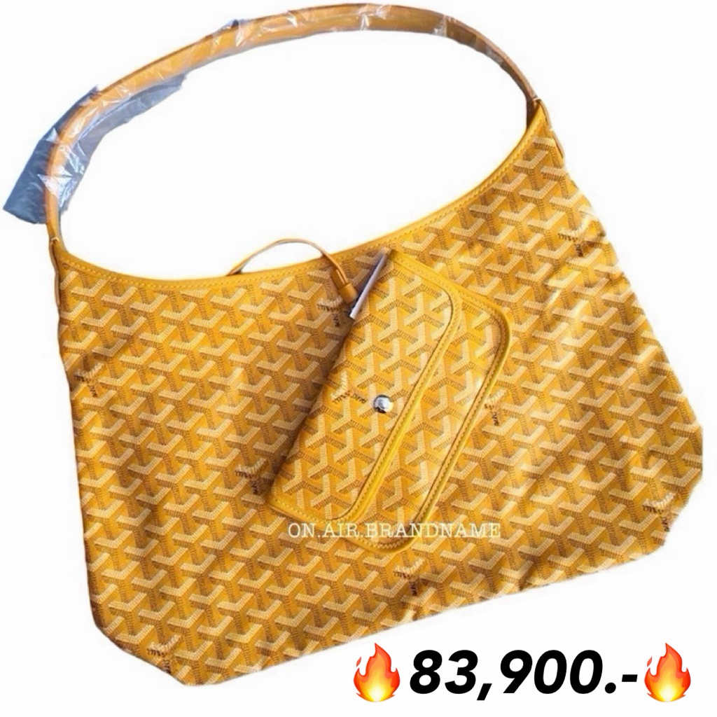 New goyard boheme hobo bag สีเหลือง น่ารักมาก