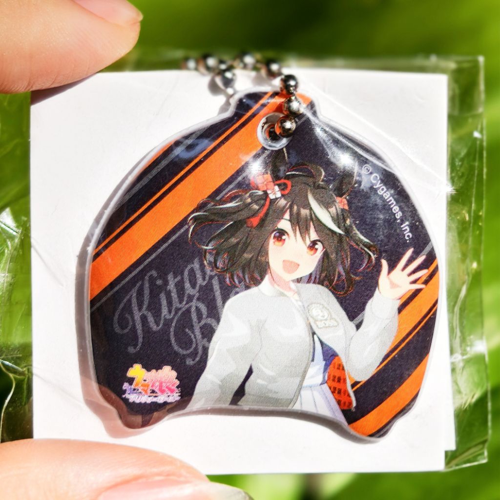 [พร้อมส่ง] Manhattan Cafe x Uma Musume Pretty Kitasan Black Starp Keychain สาวม้า คอลเเลบคาเฟ่ พวงยา